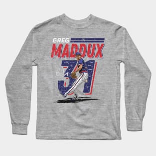 Greg Maddux Chicago Dash Long Sleeve T-Shirt